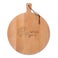 Engraved wooden pizza board - Beech - Round 