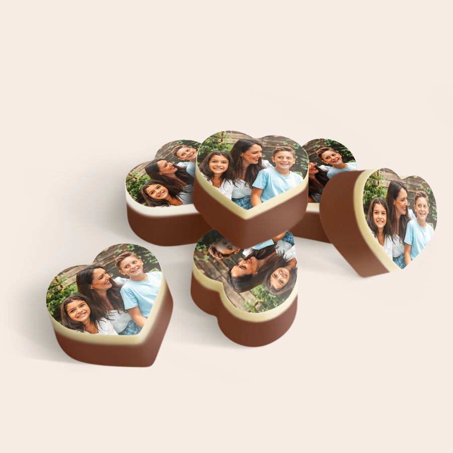 Chocolats Coeur personnalisés Chocolats Coeur personnalisés