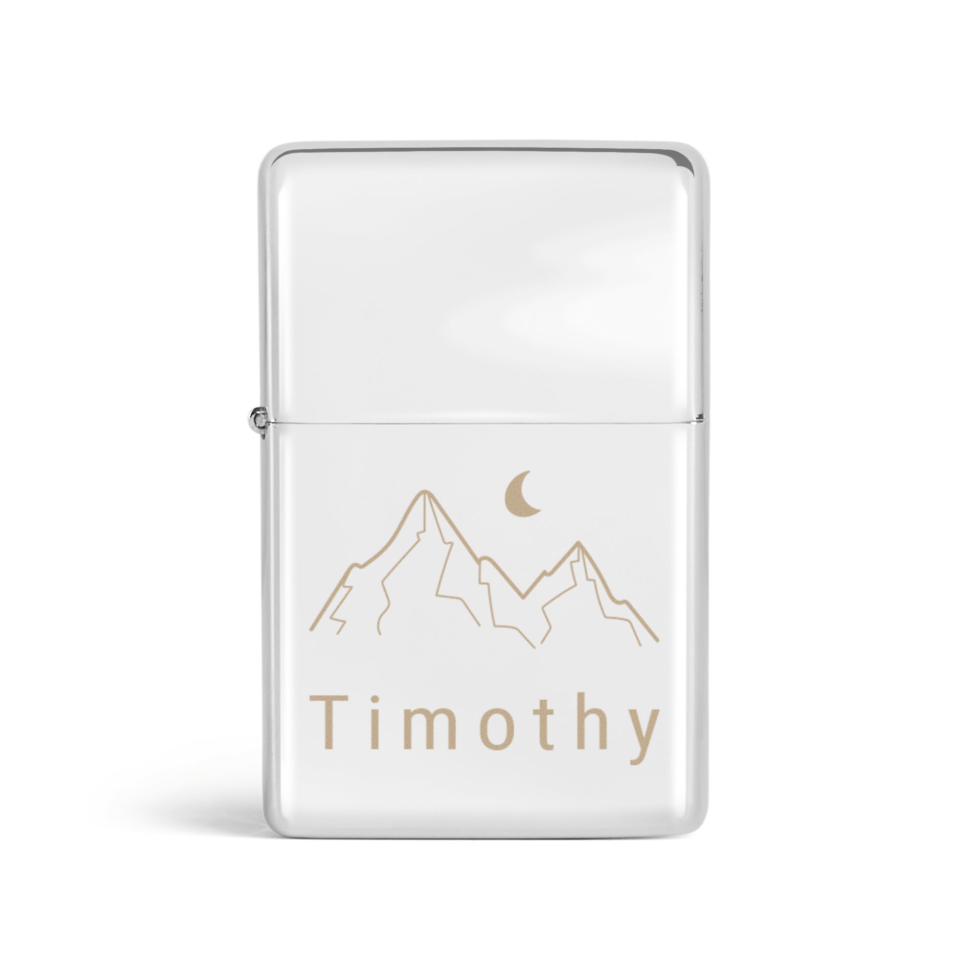 Personalised lighter - Engraved - Metal - Text