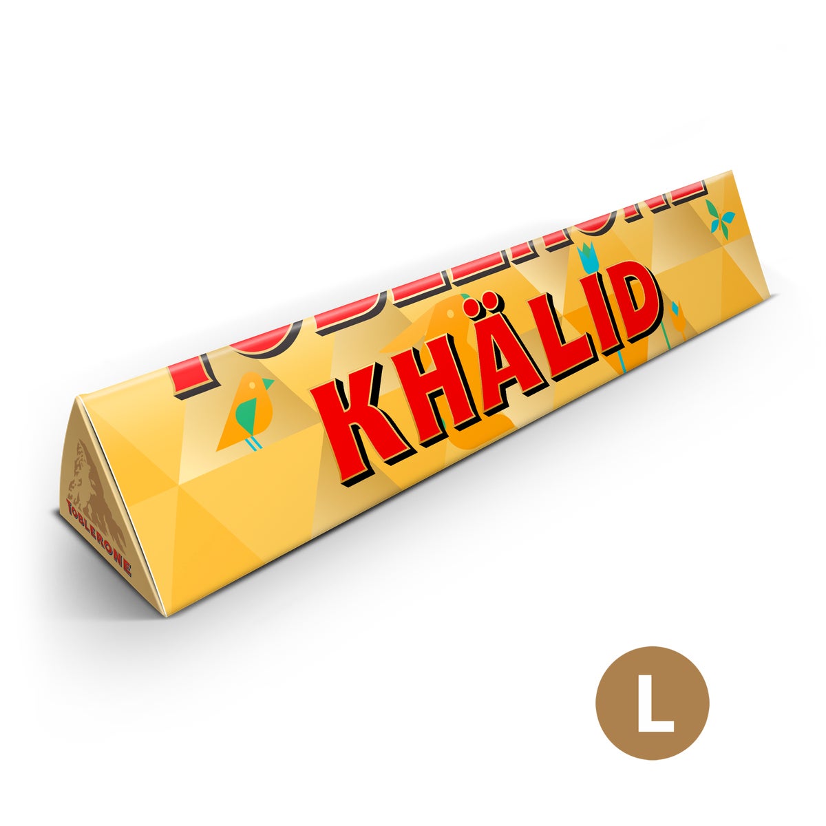 Wielkanocna Czekolada Toblerone ze zdjciem i tekstem - dua