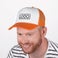 Casquette Trucker - Orange/Blanc 