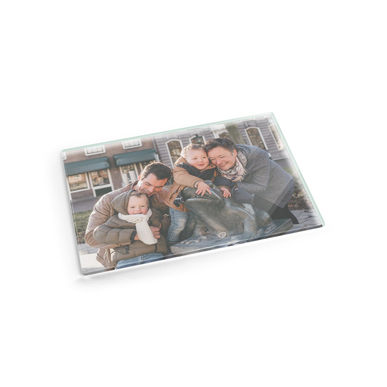 Personligt skærebræt - Glas - Lille