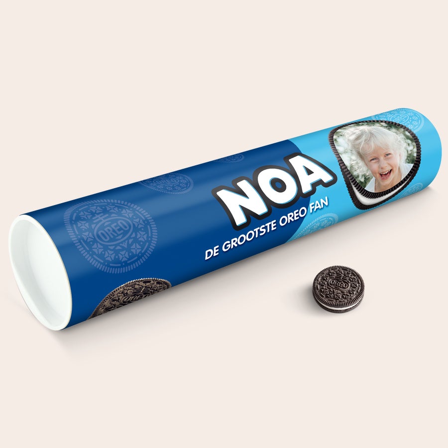 Mega Oreo Giftroll met naam & foto Mega Oreo Giftroll met naam & foto