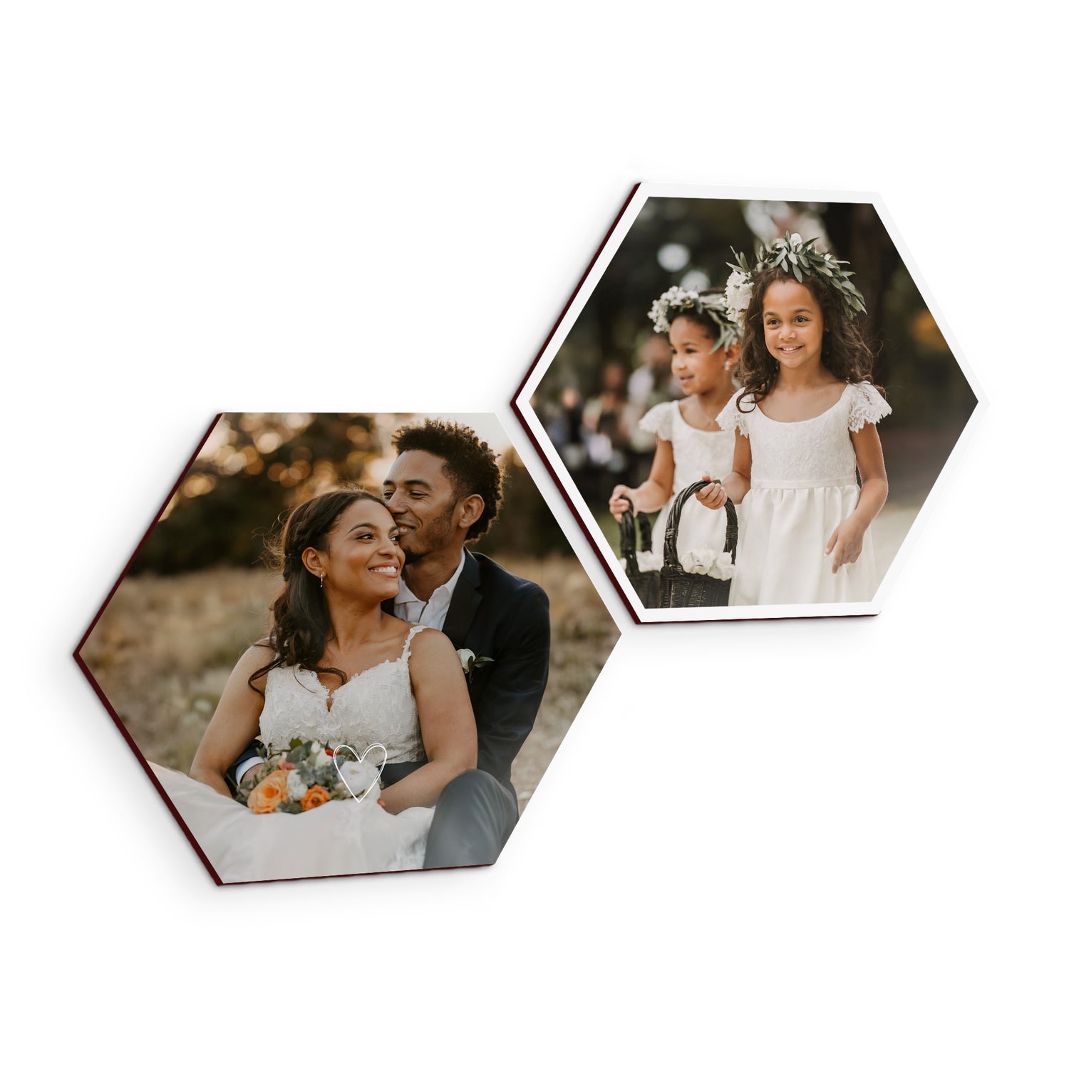 Spersonalizowany panel �cienny - Sze�ciok�t - 2 szt.