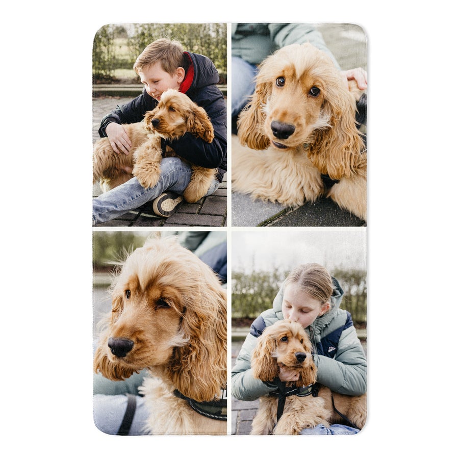 Fleece blanket - Printed Plaid - Animals - 100 x 150 cm Fleece blanket - Printed Plaid - Animals - 100 x 150 cm