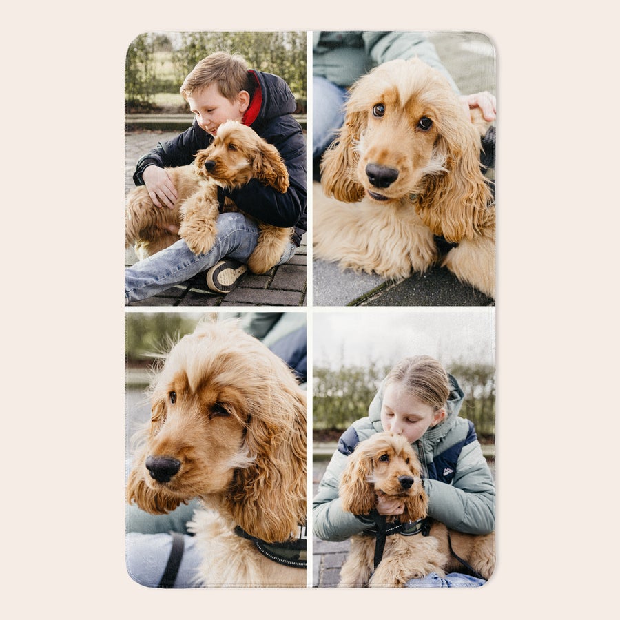 Fleecedeken Dieren bedrukken - 100x150 Fleecedeken Dieren bedrukken - 100x150