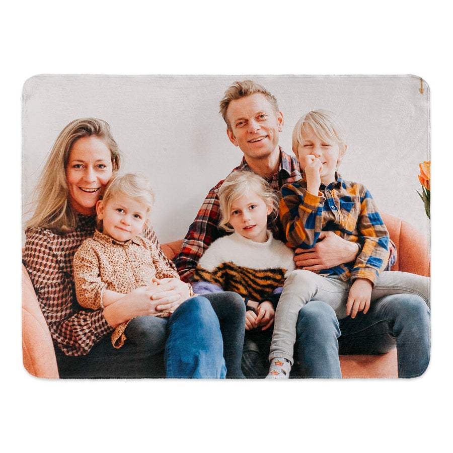 Personalised photo blanket