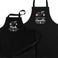 Schürzen Set - Mutter & Kind (schwarz)