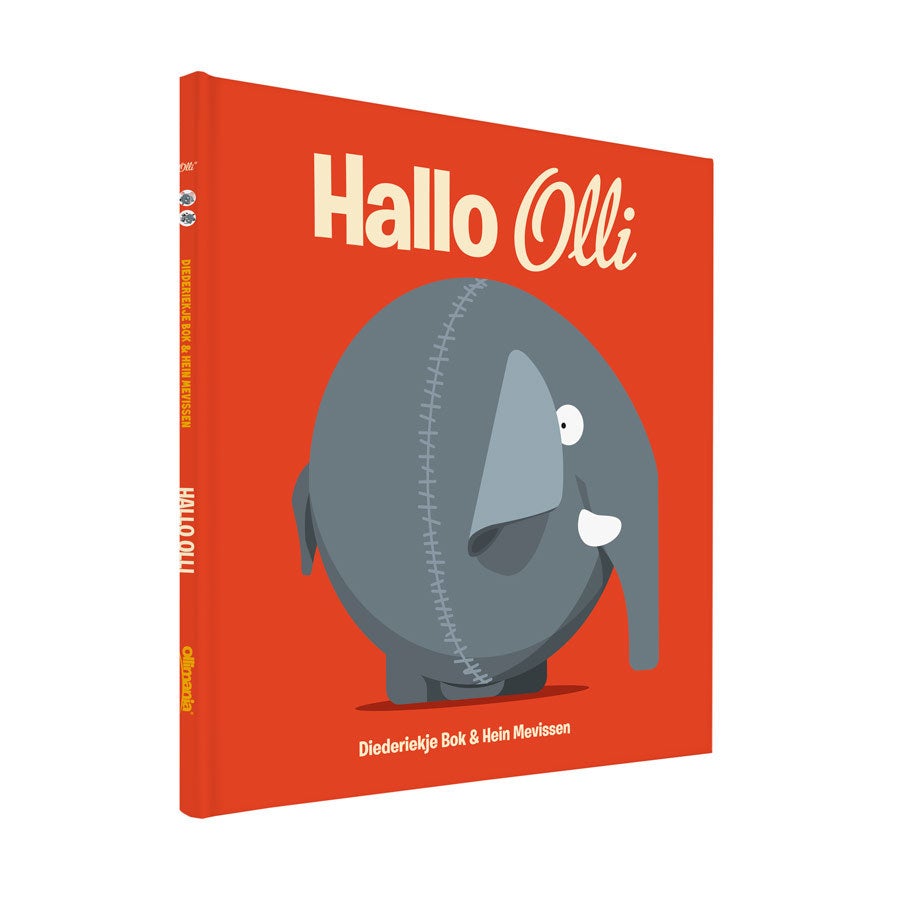 Boek met naam - Hallo Olli - Hardcover