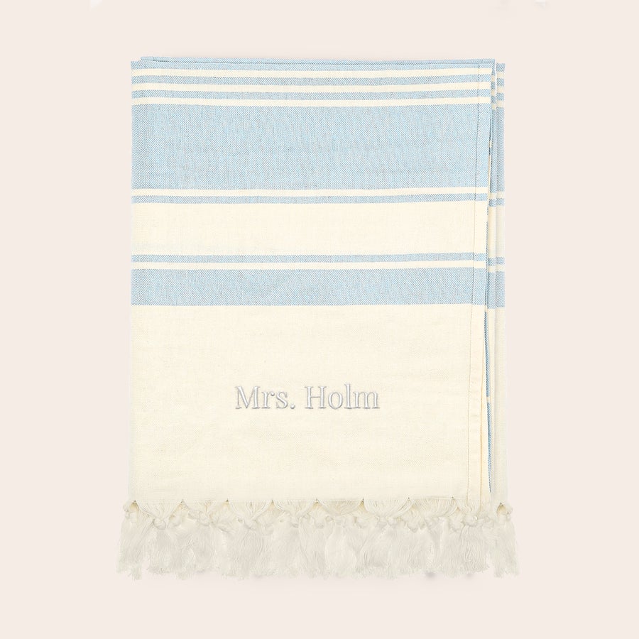 Hammam-håndklæde med navn Hammam-håndklæde med navn