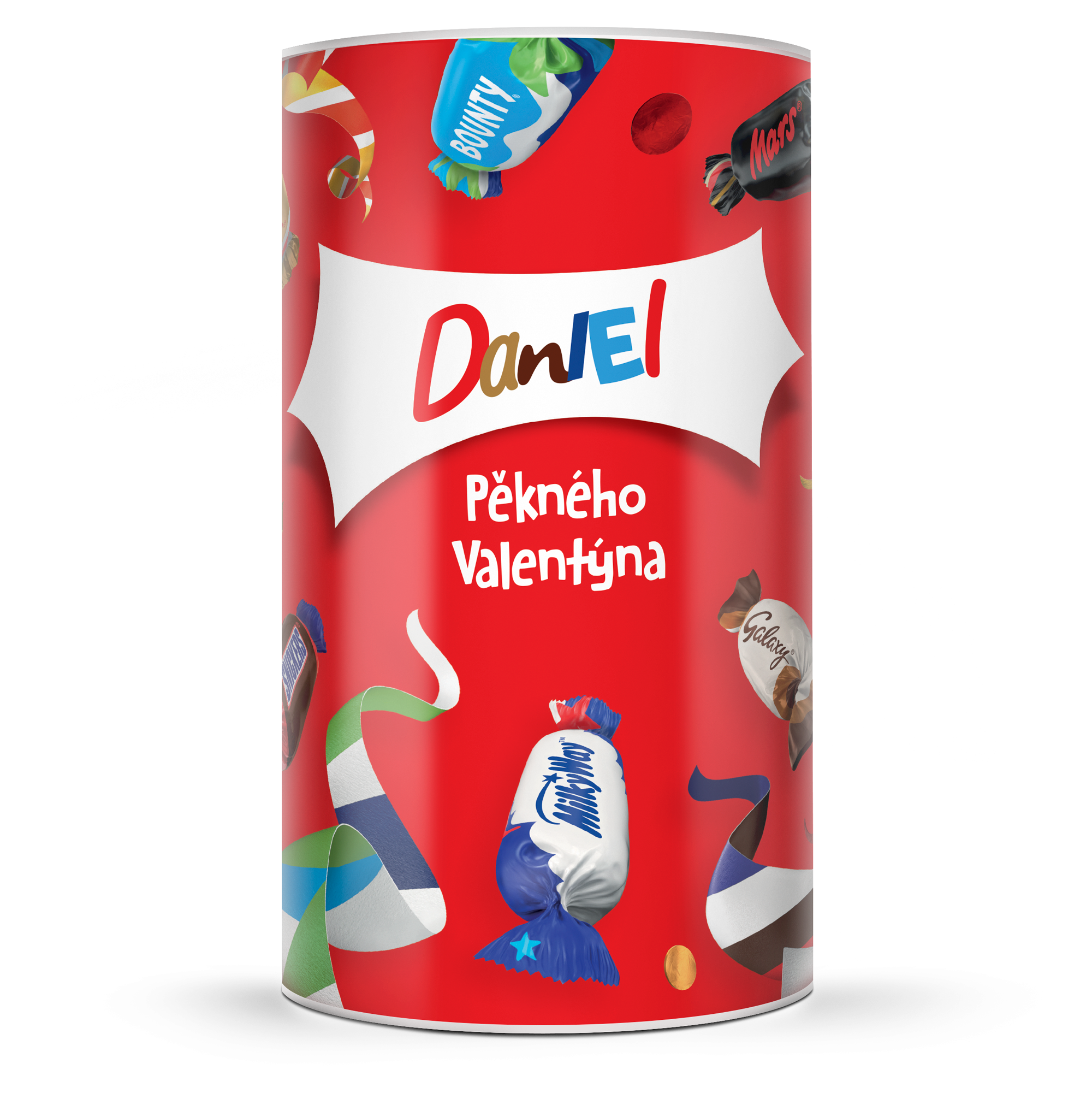 Personalizovaná láhev Celebrations se sladkostmi 