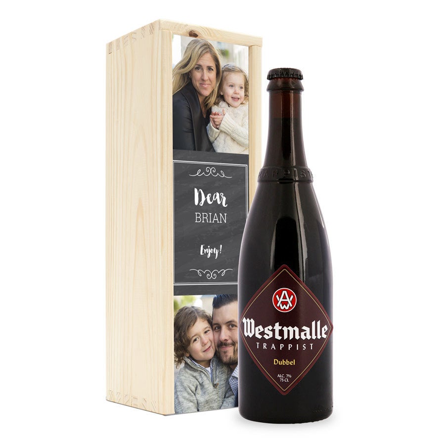 Personalizovaný set pív - Westmalle Dubbel a Tripel