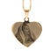 Anhänger Herz - goldfarben