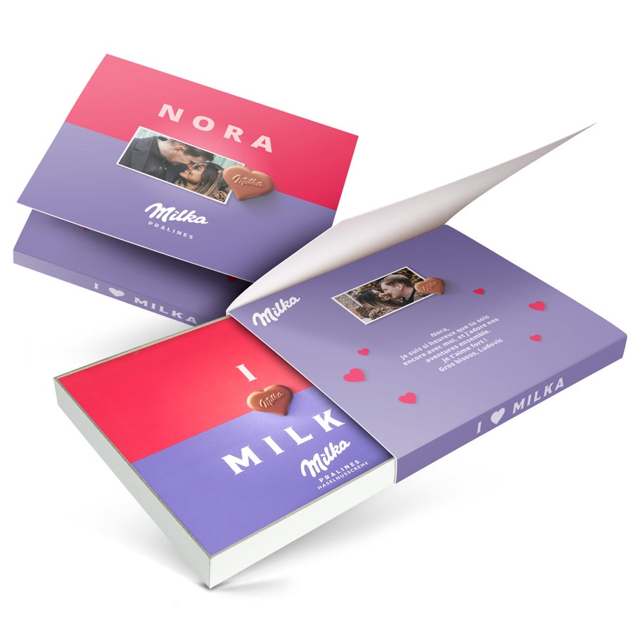 Milka personnalisé - Amour Milka personnalisé - Amour