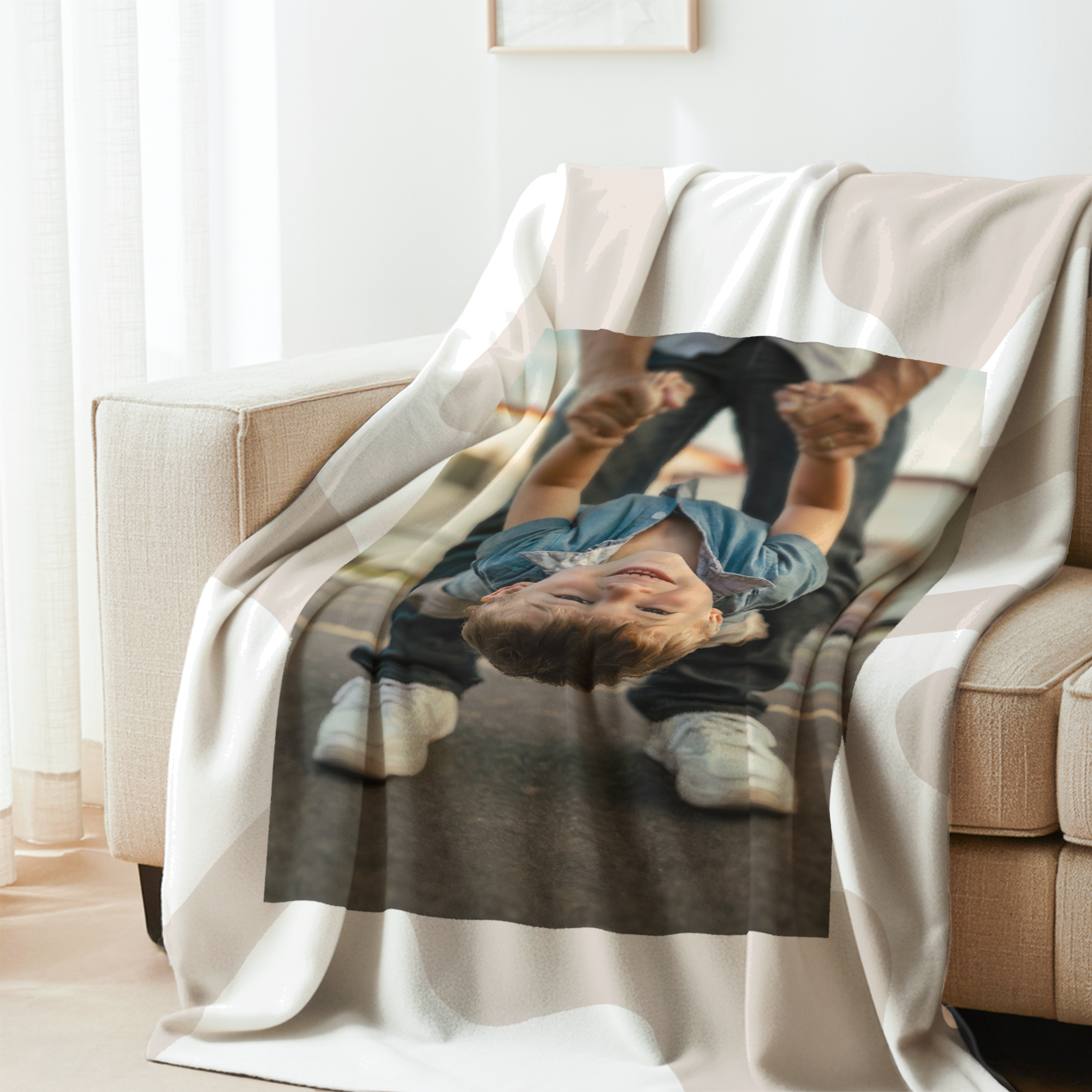 Throw Blanket Where To Get A Photo Blanket Made Personalised Photo