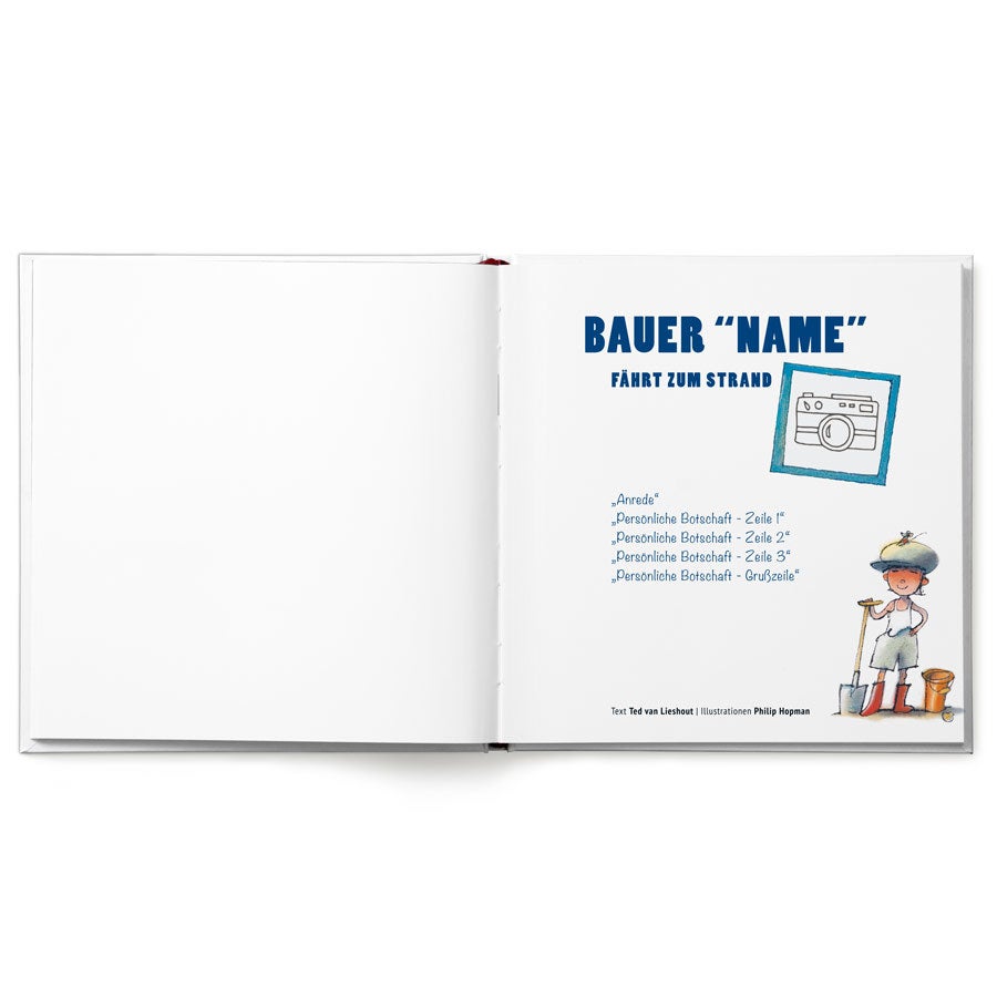 Buch Bauer Boris personalisieren