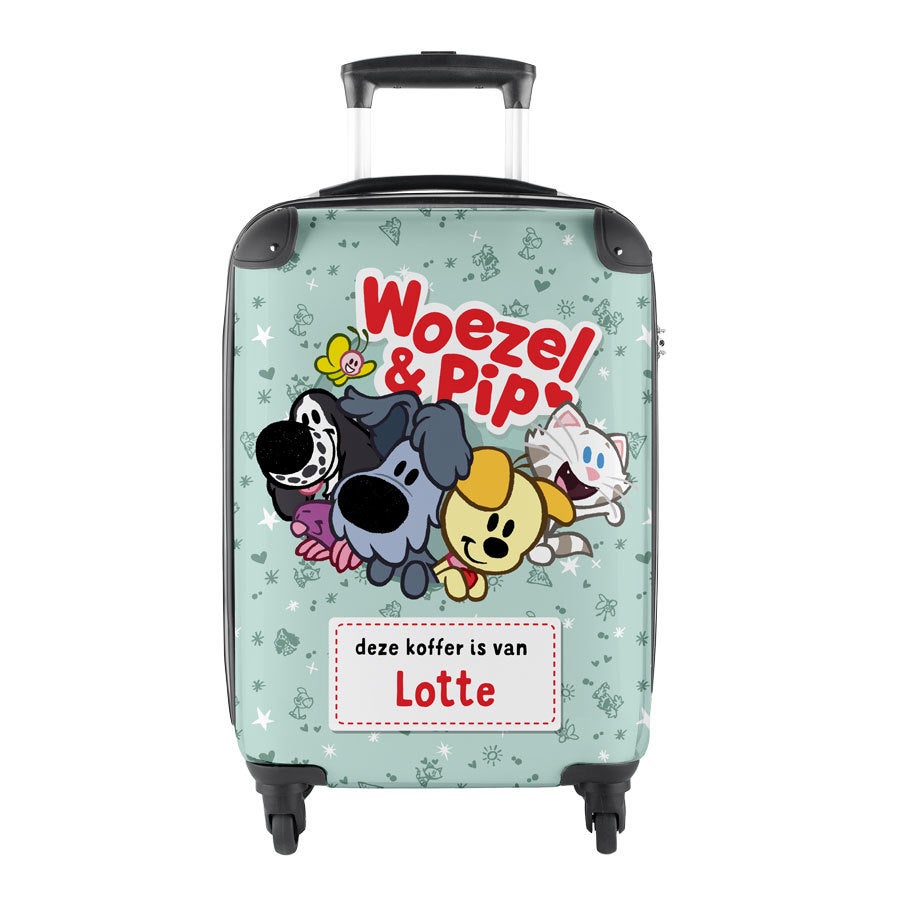 Woezel & Pip naamkoffer handbagage - Princess Traveller