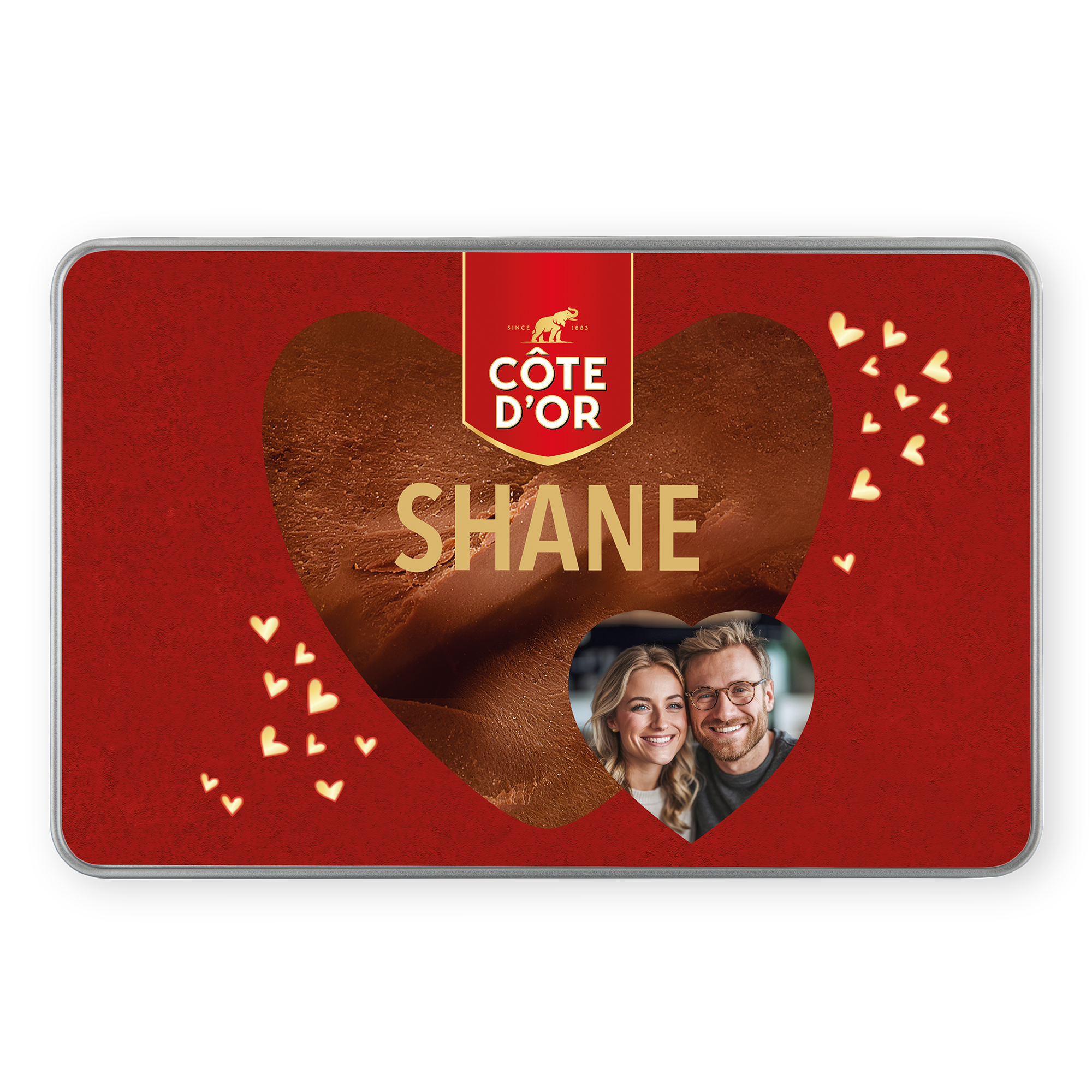 Personalizovaná dárková dóza - Côte d'Or Mini Bouchée