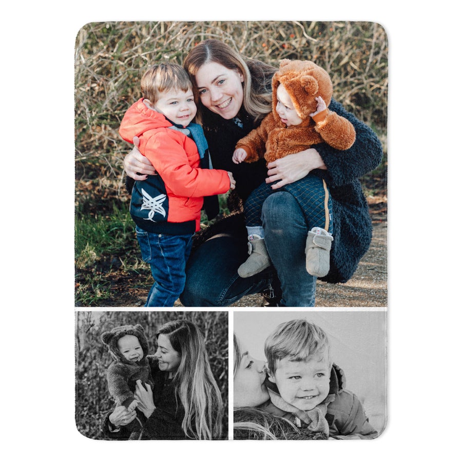 Personalised photo blanket