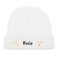 Baby beanie - First Christmas - White