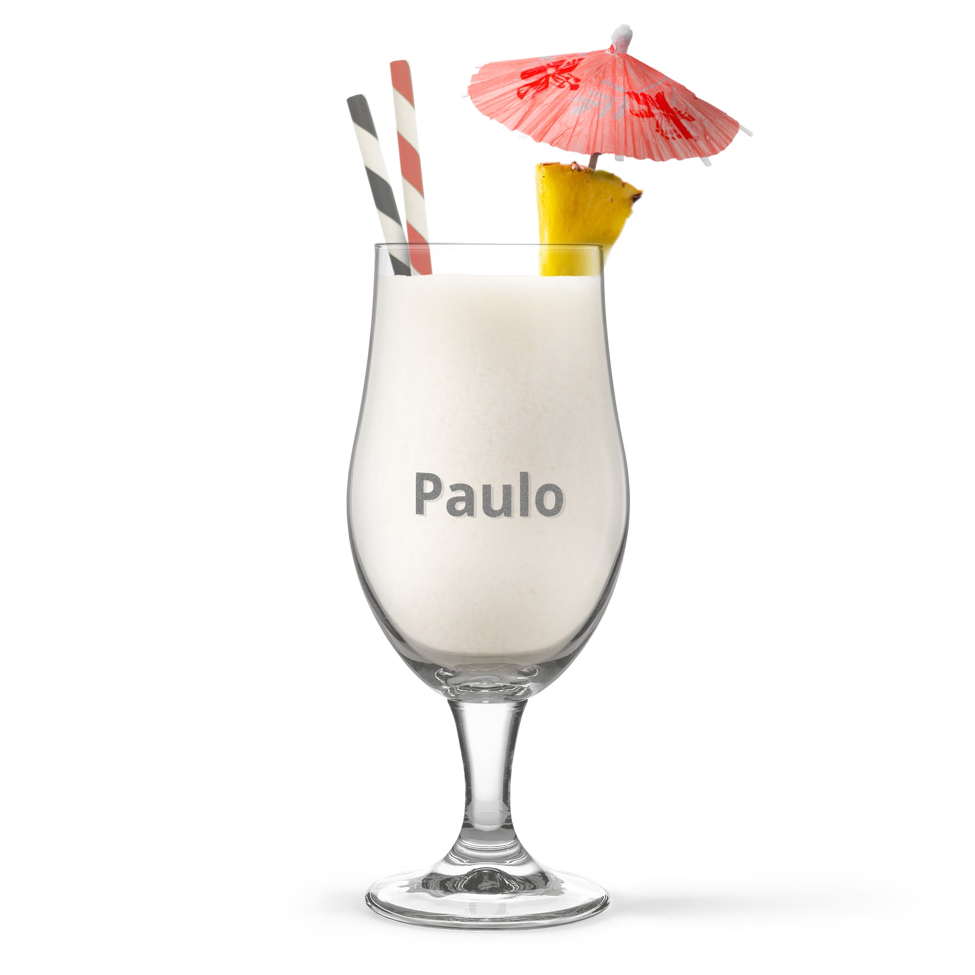 Copo de coquetel personalizado - Pina Colada - 6 unid.
