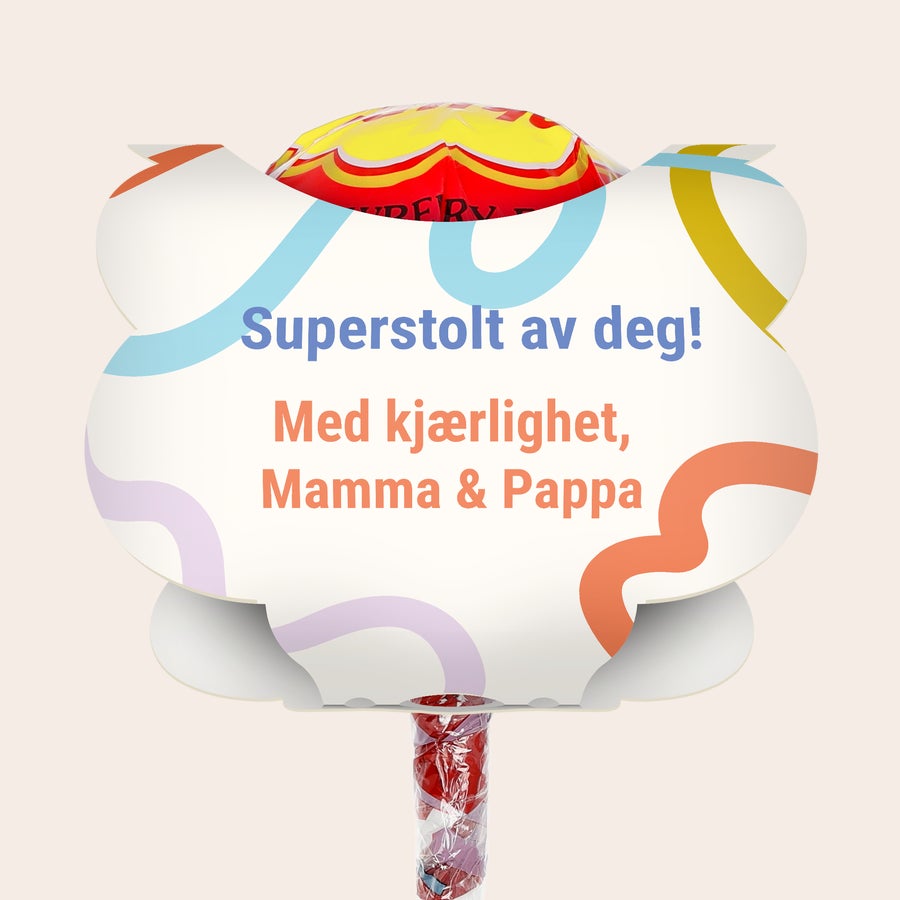 Mega Chupa Chups - personlig Mega Chupa Chups - personlig