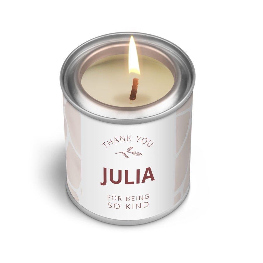 Personalised scented candle - YourSurprise - 90 gm