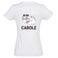 T-shirt Licorne - Femme - Blanc - S