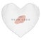 Personalizowana poduszka w kształcie serca ze zdjęciem