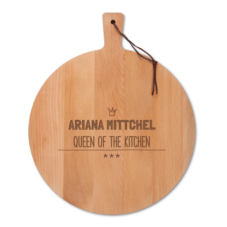 Wooden cheese board - Beech wood - Round (M)