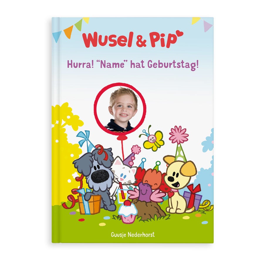 Kinderbuch Wusel & Pip - Geburtstag - XL personalisieren