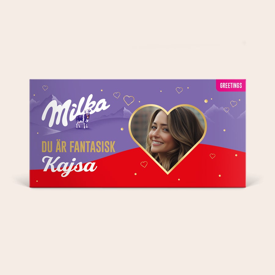 Personlig mjölkchoklad - Hasselnöt Personlig mjölkchoklad - Hasselnöt