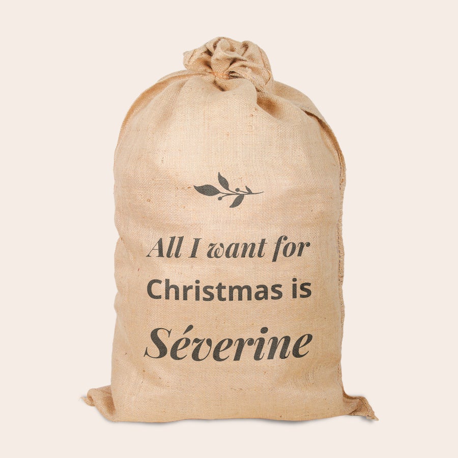 Sac de Noël personnalisé Sac de Noël personnalisé