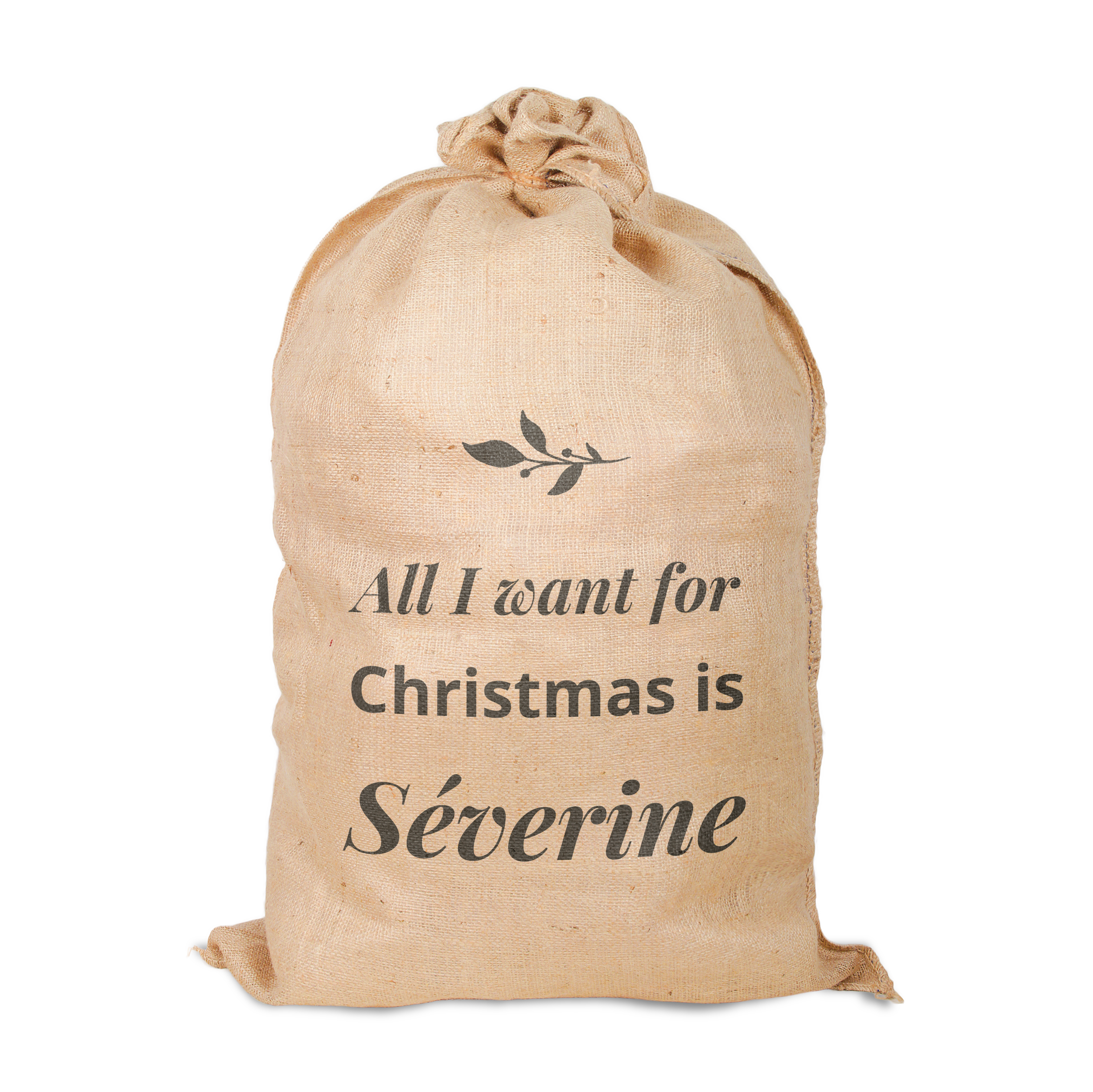 Sac de Noël personnalisé