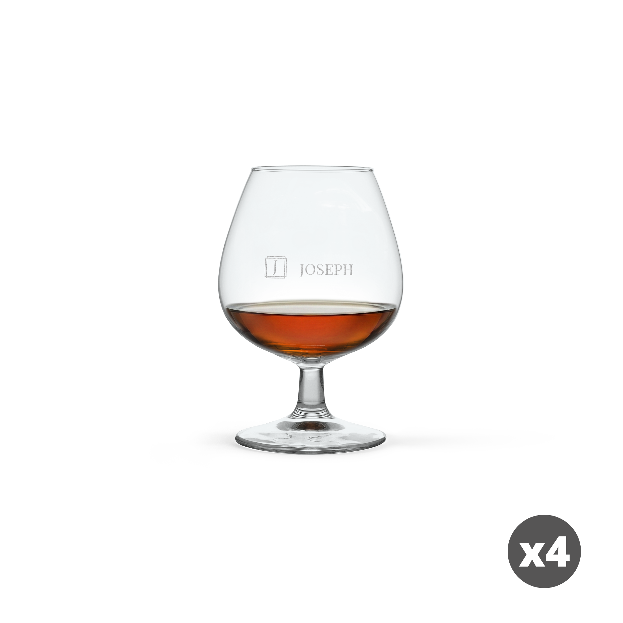 Prispôsobené brandy sklo