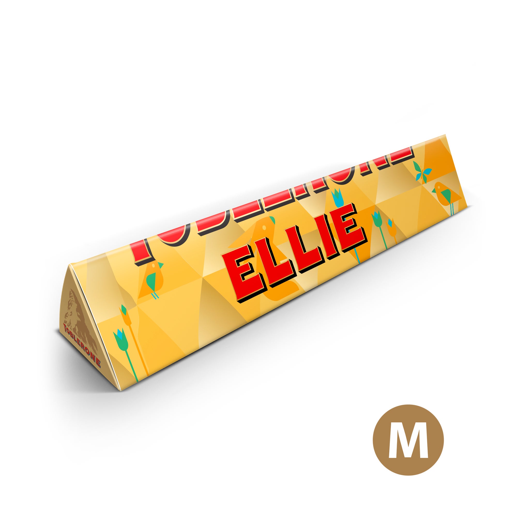 Toblerone bar with name and picture - Easter - Medium