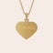 Collana con cuore inciso Collana con cuore inciso