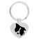 Key Ring – Heart (Engraved)