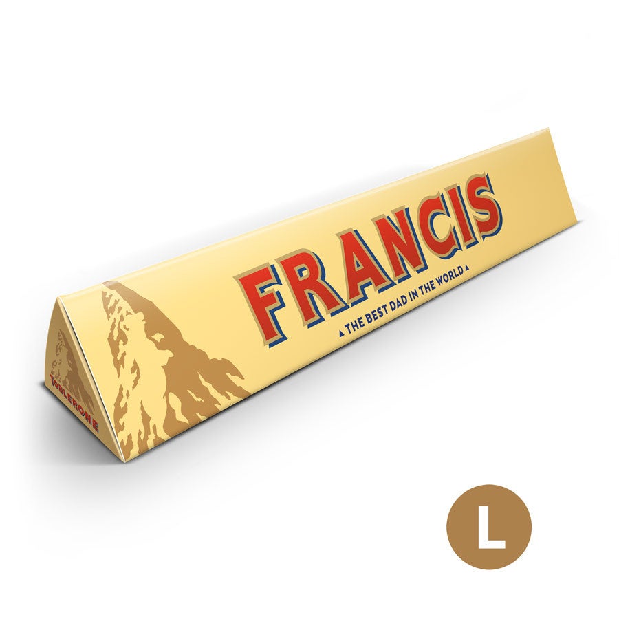 Toblerone personnalisé - Fête des Pères Toblerone personnalisé - Fête des Pères