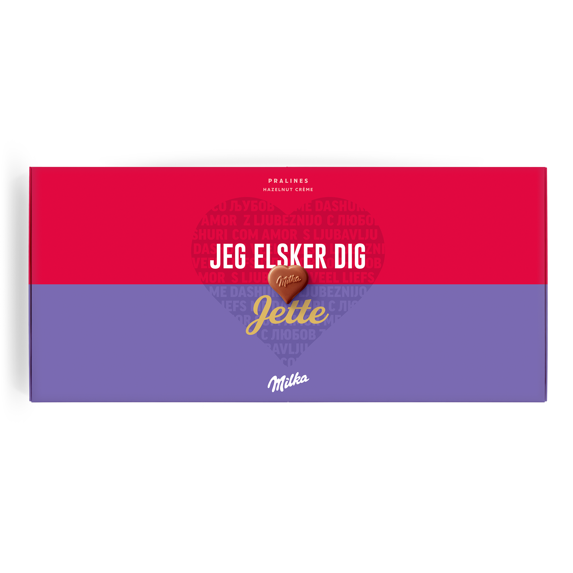 Milka Pralines Love