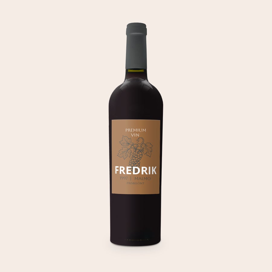 Personlig vin Riondo Merlot Personlig vin Riondo Merlot