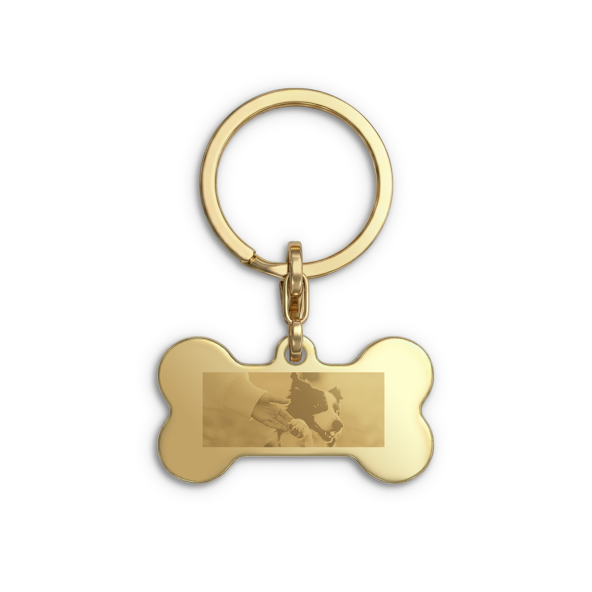 Engraved keyring