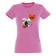 T-shirt - Vrouw - Roze - S