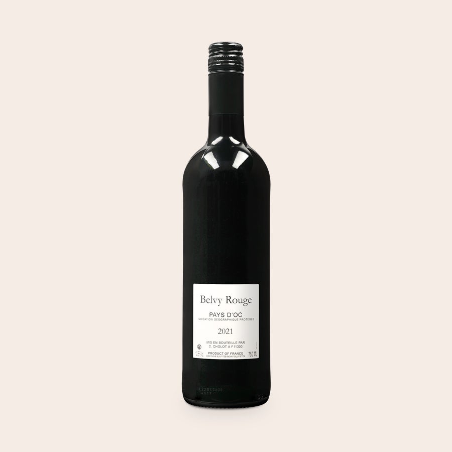 Belvy - Vino Rosso Personalizzato Bottiglia di vino rosso Belvy con etichetta stampata personalizzabile con foto nome o testo per chi sorprenderai