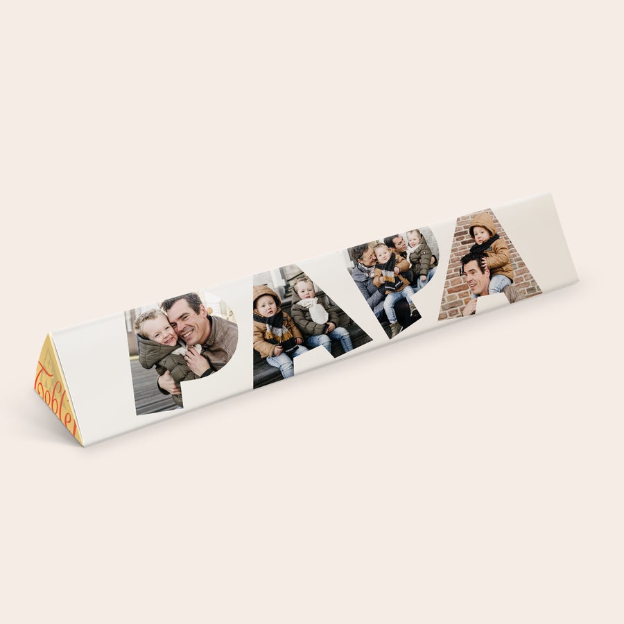 Toblerone met naam Toblerone met naam