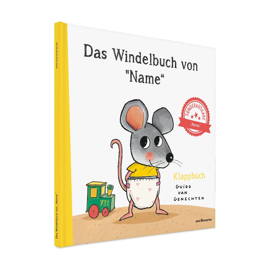 Kinderbuch mit Namen - Das Windelbuch von...