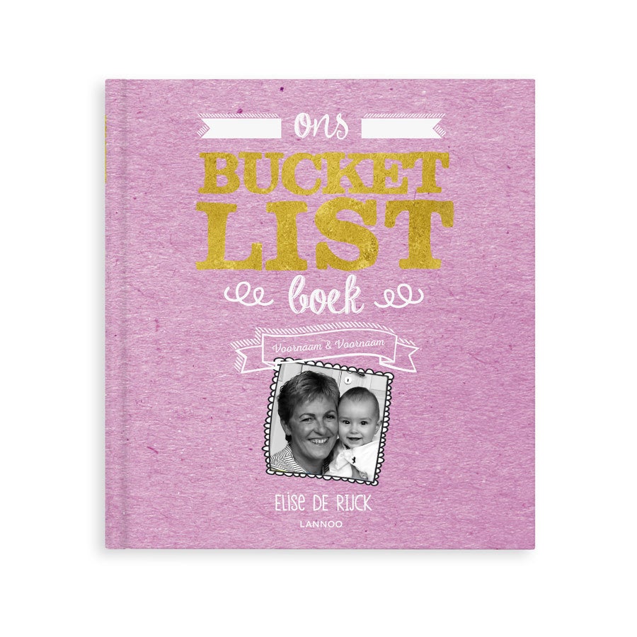 Bucketlistboek met Oma