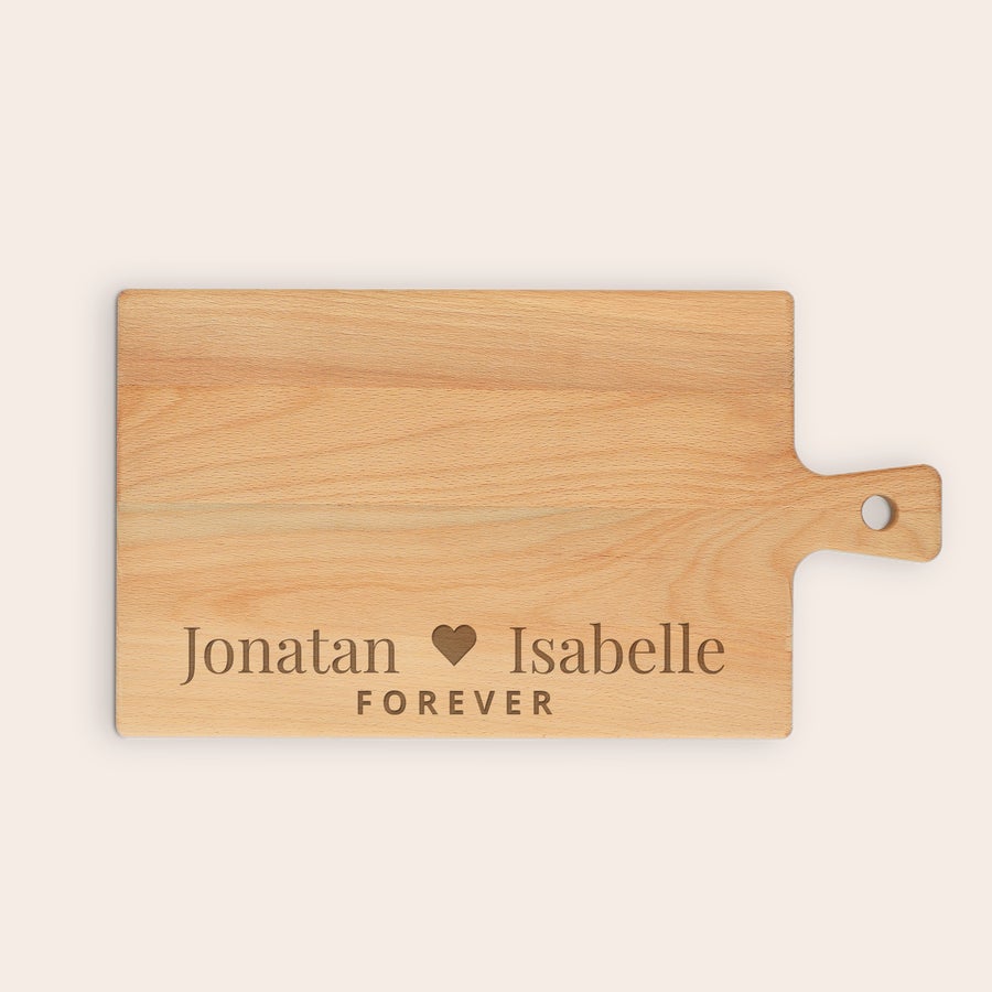 Graverad skärbräda Graverad skärbräda