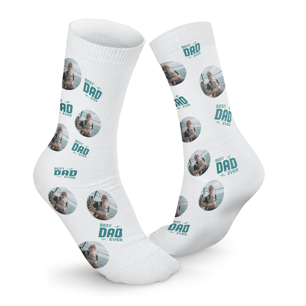 Sokker med print - størrelse 39-42