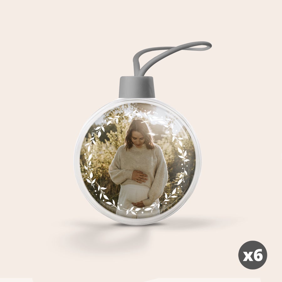 Personalised Christmas Baubles Personalised Christmas Baubles